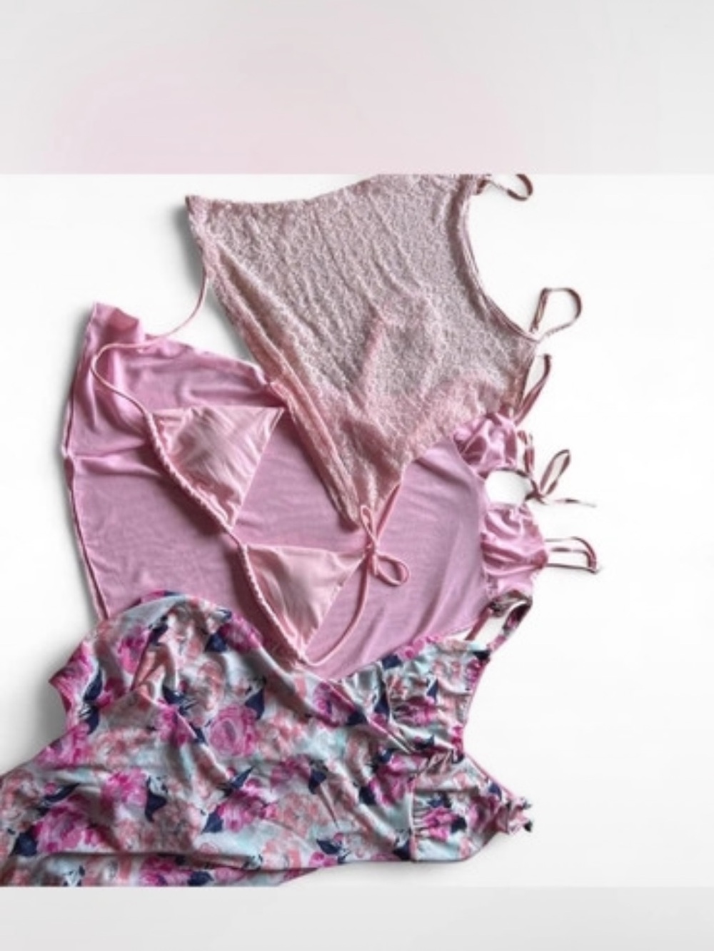 Girls' Pink One-Piece Swimsuit - Soft Pink